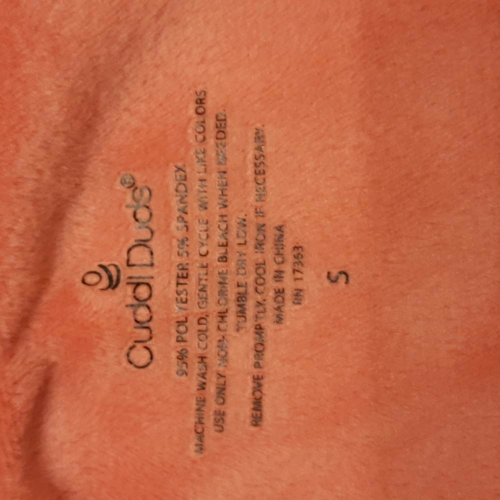 Cuddl Duds PJ top S - Picture 4 of 4